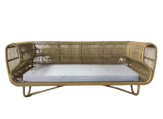 Rattan Sofa Furniture for Rent- Bali Tent Rental