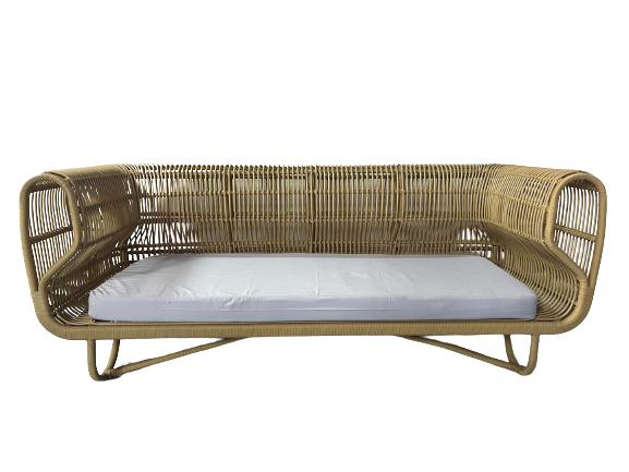 Rattan Sofa Furniture for Rent- Bali Tent Rental