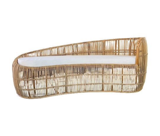 Rattan Sofa Furniture for rent -Bali Tent Rental