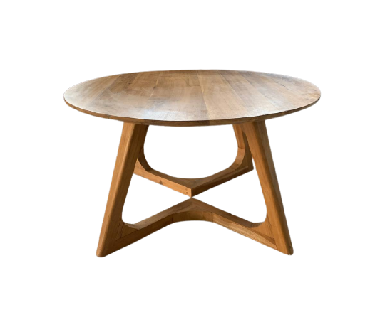 teak wood coffee table for rent -Bali Tent Rental