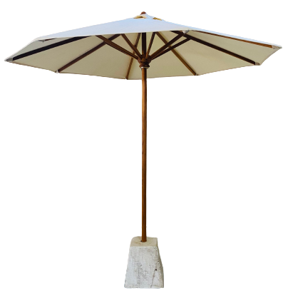 pool white umbrella for rent - bali tent rental